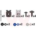Kit d'assemblage (pare-chocs) VAN WEZEL - 5863793