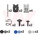 Kit d'assemblage (pare-chocs) VAN WEZEL - 5894793