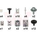 Kit de montaje, parachoques VAN WEZEL - 0113794