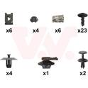 Kit de montaje, parachoques VAN WEZEL - 0304794
