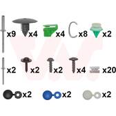 Kit de montaje, parachoques VAN WEZEL - 4371794