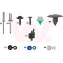 Kit de montaje, parachoques VAN WEZEL - 4372794