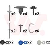 Kit de montaje, parachoques VAN WEZEL - 4373794