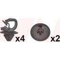 Kit für Motorhaube VAN WEZEL - 4371797