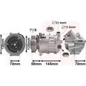 Kompressor, Klimaanlage VAN WEZEL - 0100K145