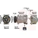 Kompressor, Klimaanlage VAN WEZEL - 0901K707