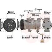 Kompressor, Klimaanlage VAN WEZEL - 2700K251