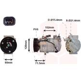 Kompressor, Klimaanlage VAN WEZEL - 4300K393