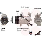 Kompressor, Klimaanlage VAN WEZEL - 5100K085