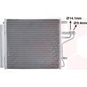 Kondensor, klimatanläggning VAN WEZEL - 83015710