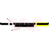 Listón embellecedor/protector, parachoques VAN WEZEL - 0640583