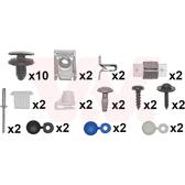Mounting Kit, bumper VAN WEZEL - 4029794