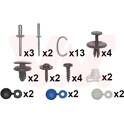 Mounting Kit, bumper VAN WEZEL - 4032794