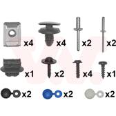 Mounting Kit, bumper VAN WEZEL - 4035794