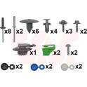 Mounting Kit, bumper VAN WEZEL - 4328794