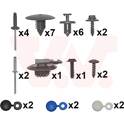 Mounting Kit, bumper VAN WEZEL - 4376794