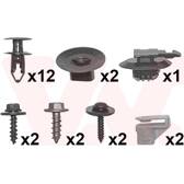 Mounting Kit, bumper VAN WEZEL - 4380793