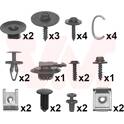 Mounting Kit, bumper VAN WEZEL - 4409793