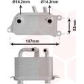 Oliekoeler, automatische transmissie VAN WEZEL - 06003401
