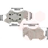 Oliekoeler, motorolie VAN WEZEL - 03013711
