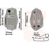 Oliekoeler, motorolie VAN WEZEL - 06003571