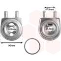 Oliekoeler, motorolie VAN WEZEL - 09003287