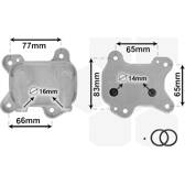Oliekoeler, motorolie VAN WEZEL - 37003581
