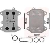 Oliekoeler, motorolie VAN WEZEL - 58013700