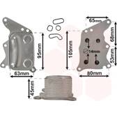 Ölkühler, Motoröl VAN WEZEL - 06013729