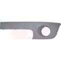 Plaat, bumper VAN WEZEL - 0506581