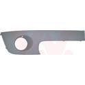 Plaat, bumper VAN WEZEL - 0506582