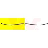 Plaat, bumper VAN WEZEL - 0650481