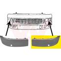 Plaat, bumper VAN WEZEL - 5790485