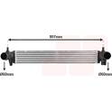 Radiador de aire de admisión VAN WEZEL - 03014705