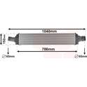 Radiador de aire de admisión VAN WEZEL - 03014708
