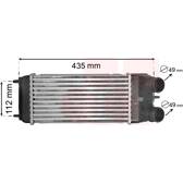 Radiador de aire de admisión VAN WEZEL - 09004252