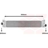Radiador de aire de admisión VAN WEZEL - 17004353