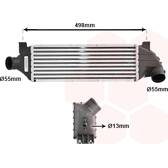 Radiador de aire de admisión VAN WEZEL - 18004315