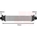 Radiador de aire de admisión VAN WEZEL - 18014709