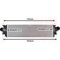 Radiador de aire de admisión VAN WEZEL - 18014745