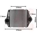 Radiador de aire de admisión VAN WEZEL - 27004275