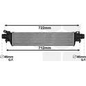 Radiador de aire de admisión VAN WEZEL - 37004662