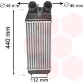 Radiador de aire de admisión VAN WEZEL - 40004361
