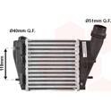 Radiador de aire de admisión VAN WEZEL - 43004423