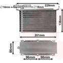 Radiador de aire de admisión VAN WEZEL - 58014703