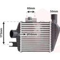 Radiador de aire de admisión VAN WEZEL - 82004226