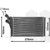 Radiador de calefacción VAN WEZEL - 03006097