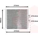 Radiador de calefacción VAN WEZEL - 03006198