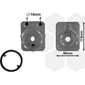 Radiador de óleo, óleo do motor VAN WEZEL - 58003093