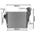 Radiador do ar de sobrealimentação VAN WEZEL - 74014702